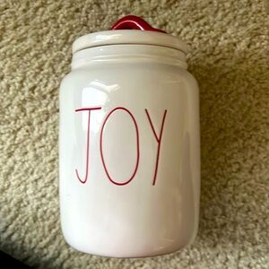 Rae Dunn small Canister Joy